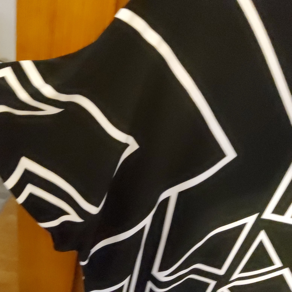 Ralph Lauren Black and White Striped Dress - Picture 9 of 11